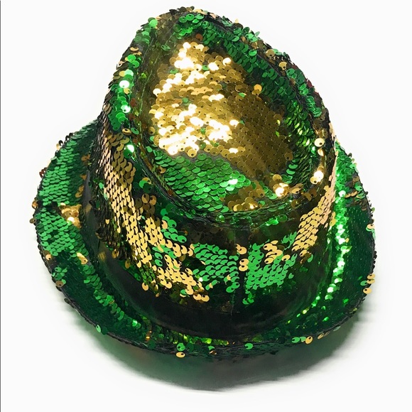 Fedora 2-way Sequin Unisex Hat (One Size) - Picture 4 of 5